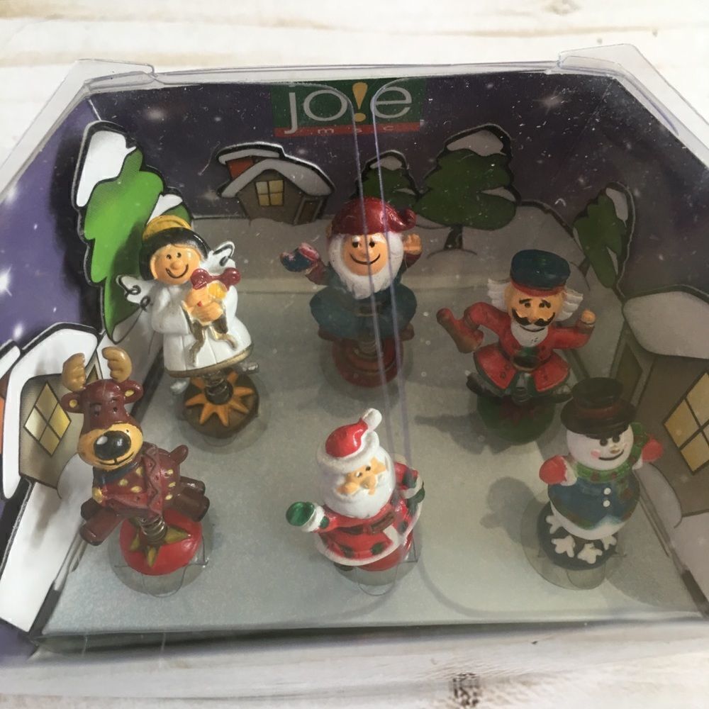 New Jole Jingle Rock Six Springy Wine Charms - Designs Santa